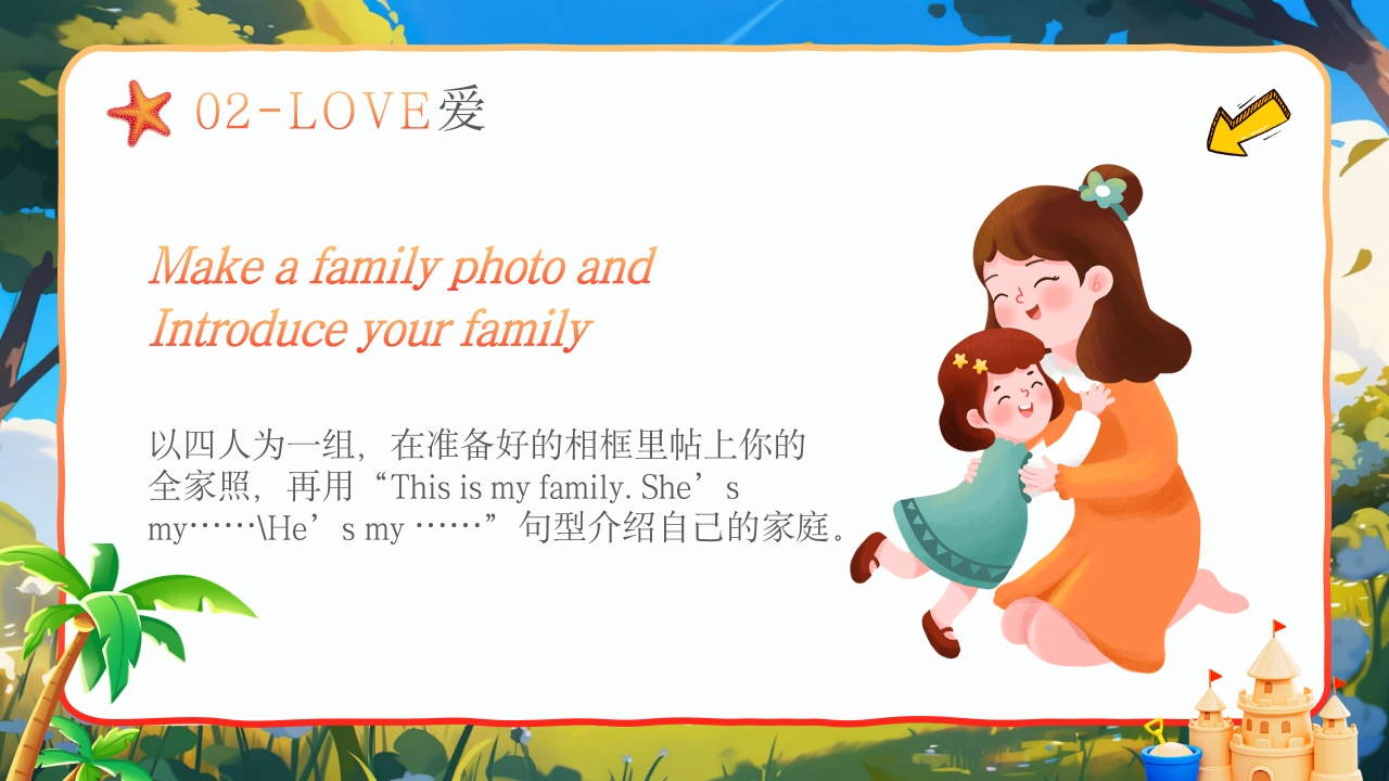 小学开学第一课我的家庭介绍PPT英语课件15