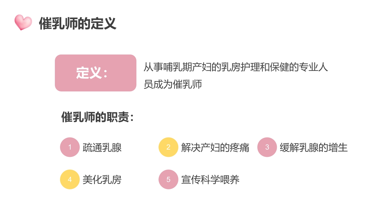 高级催乳师培训课程母婴课堂月嫂教材讲座PPT课件4