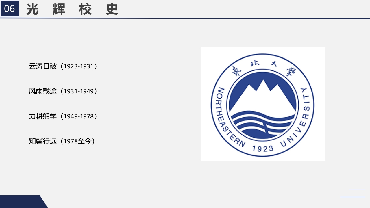 东北大学介绍PPT课件15
