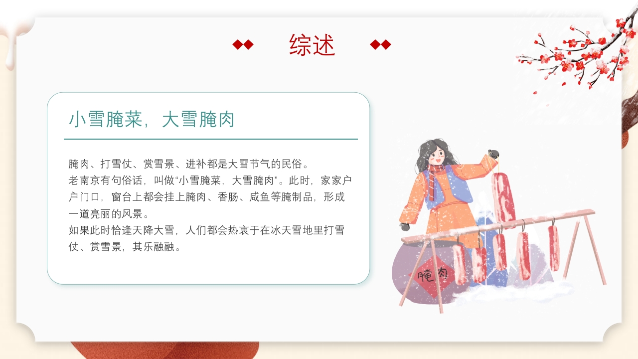 中国传统节气·大雪时节PPT课件13