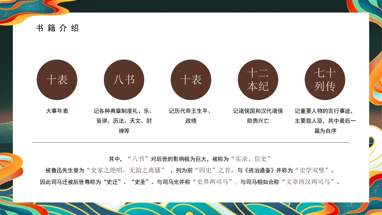 《史记》名著导读·读书分享PPT课件8