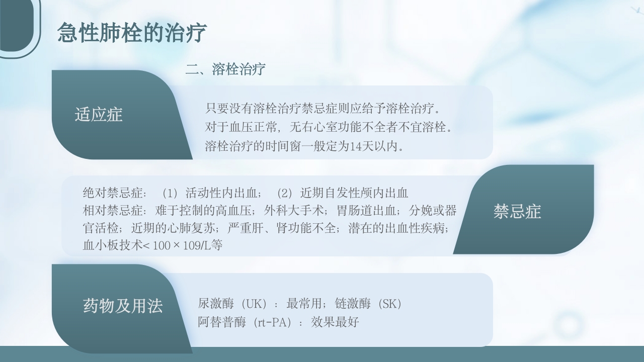 急性肺栓塞抢救流程PPT课件16