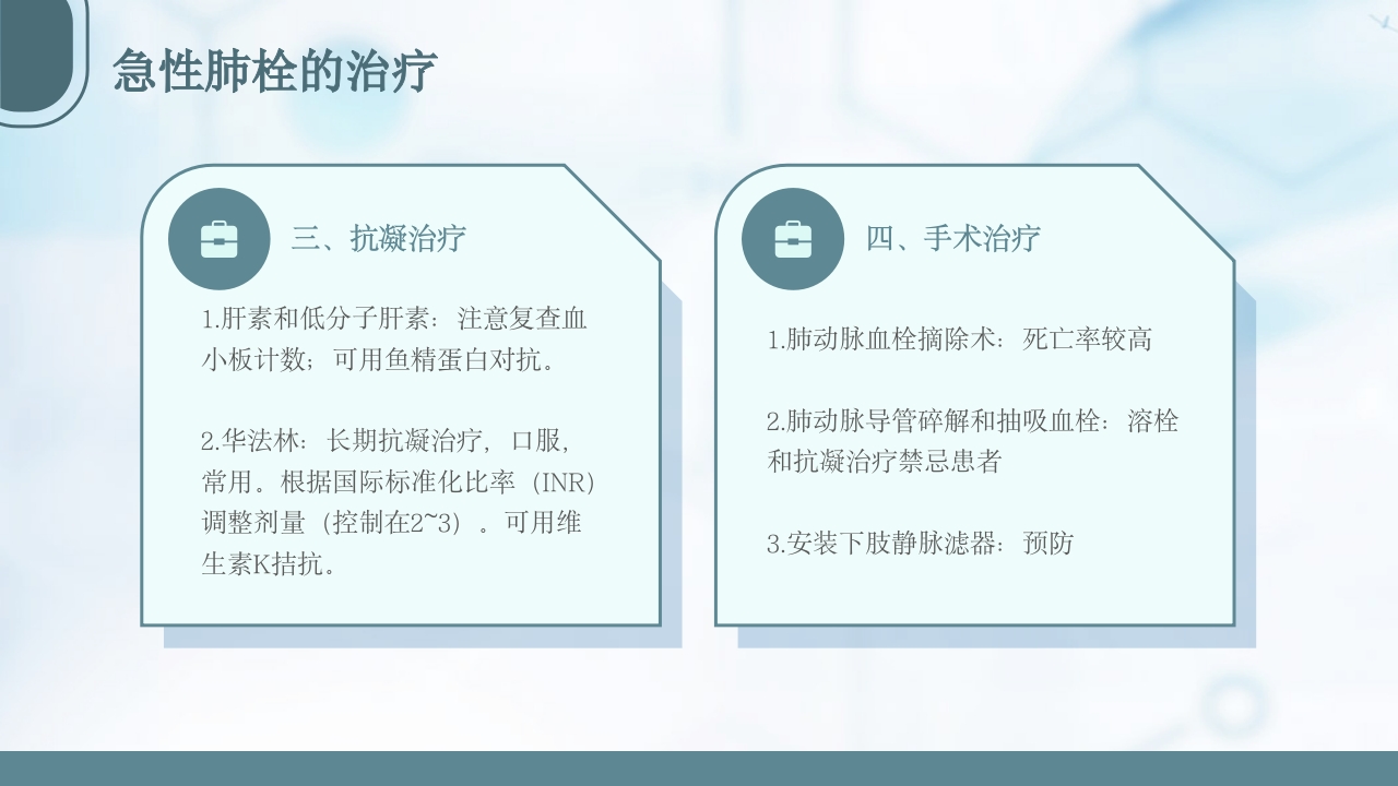 急性肺栓塞抢救流程PPT课件17