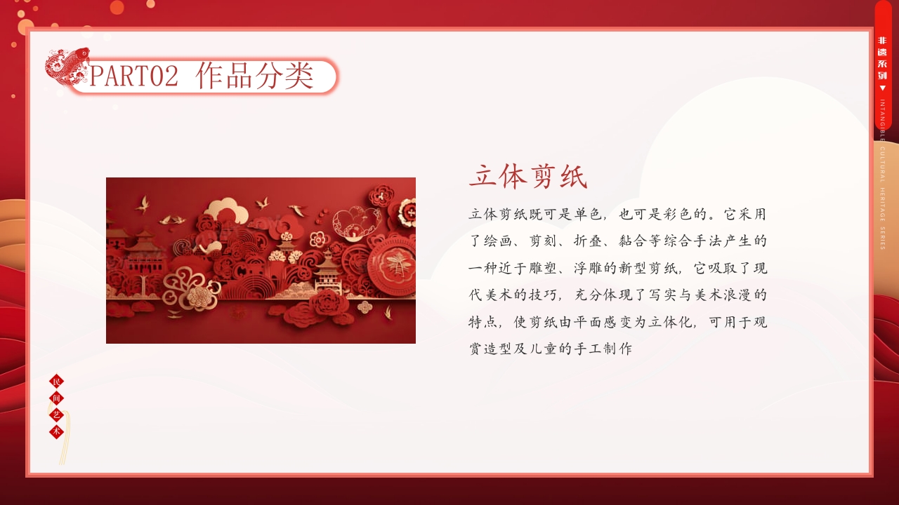 非遗文化中国剪纸介绍PPT课件10