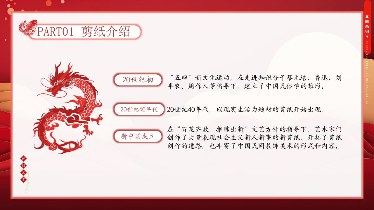 非遗文化中国剪纸介绍PPT课件7