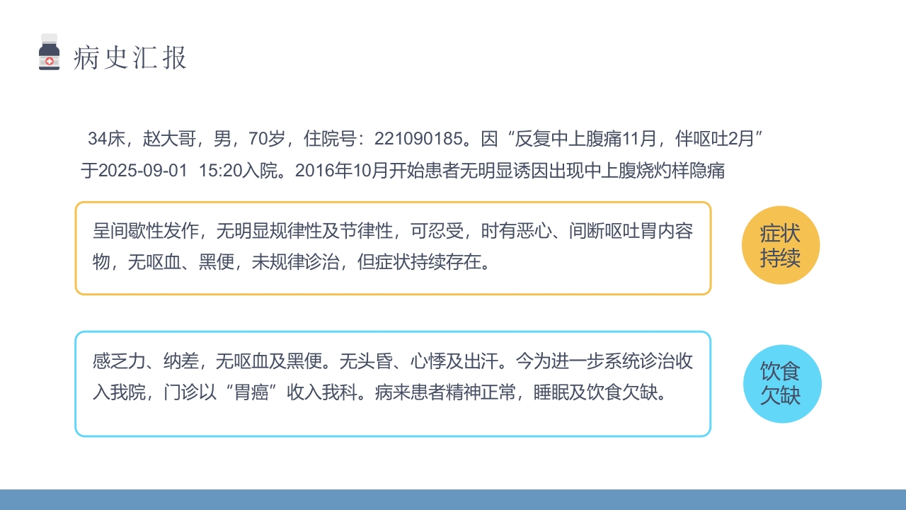 肿瘤科教学查房知识讲座PPT课件4