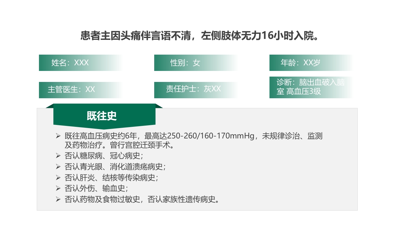护理个案汇报PPT课件4