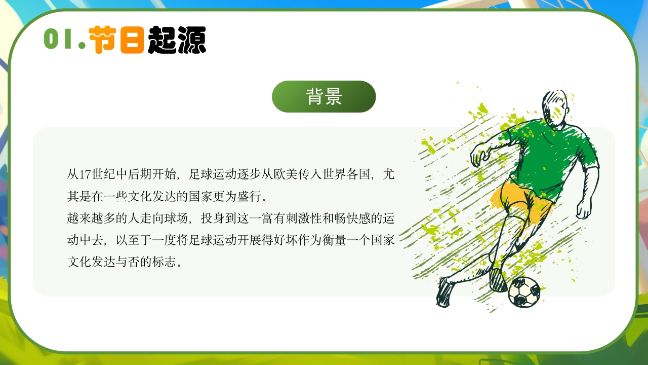 世界足球日介绍PPT课件4