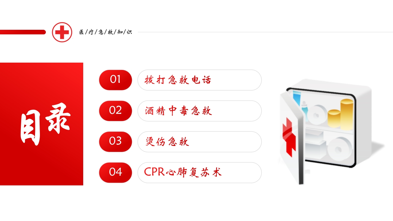 日常急救知识教育培训PPT课件2