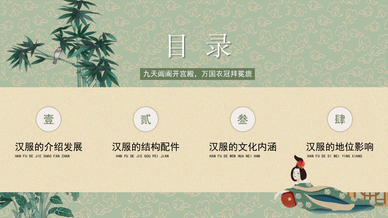 中国汉服服饰传统历史文化·高中主题班会PPT课件3