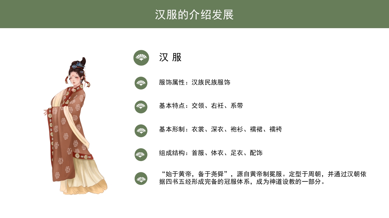 中国汉服服饰传统历史文化·高中主题班会PPT课件5