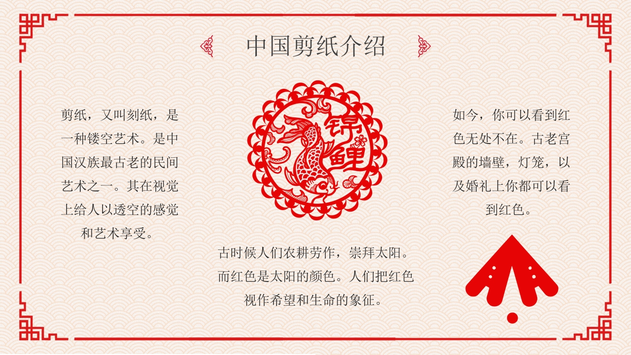 剪纸文化·中国传统文化介绍PPT课件6