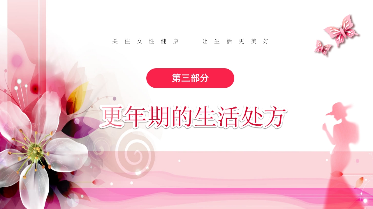 关注女性更年期健康教育ppt课件22