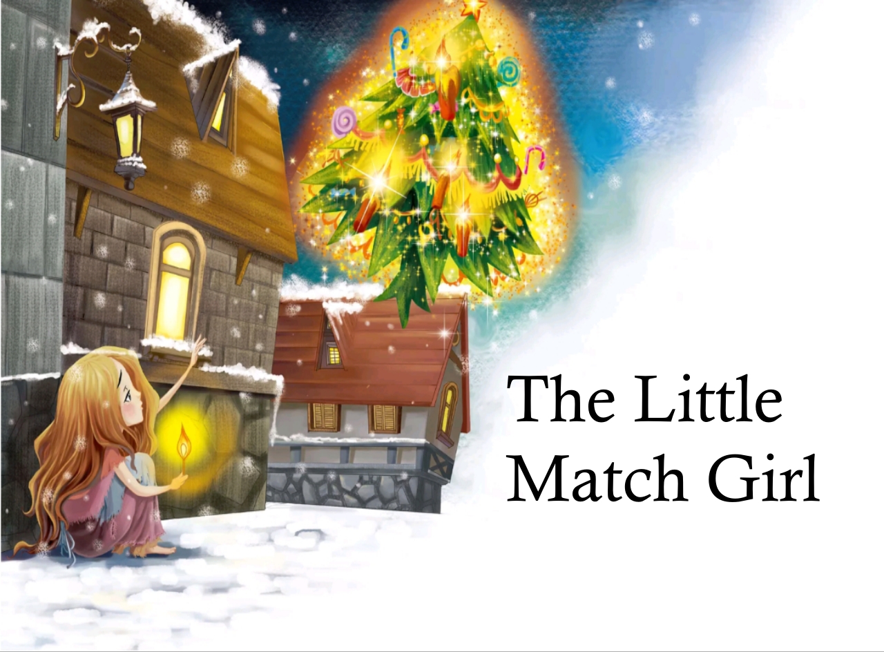 《卖火柴的小女孩·The Little Match Girl》英语绘本PPT课件1