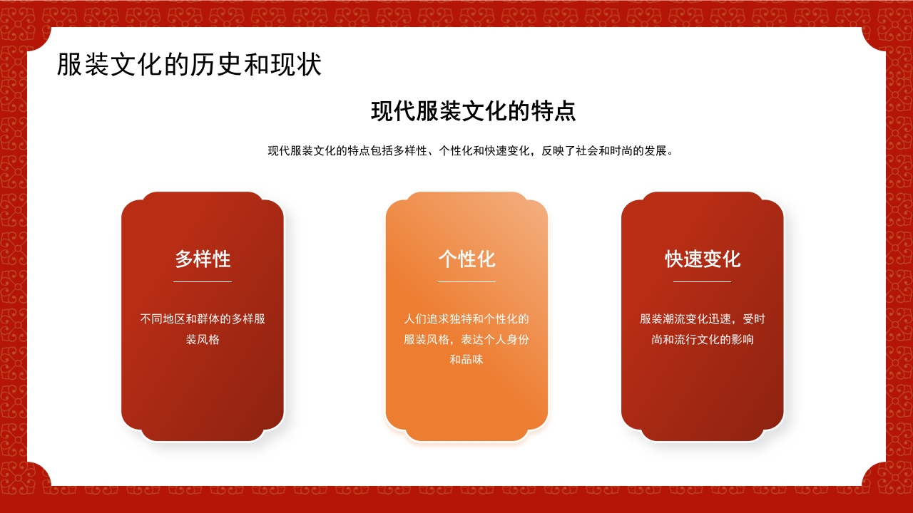 文化传承服装文化艺术赏析PPT11