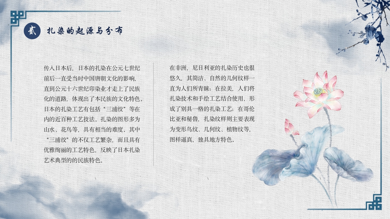 扎染绘锦绣 弘扬传统非遗文化PPT课件10