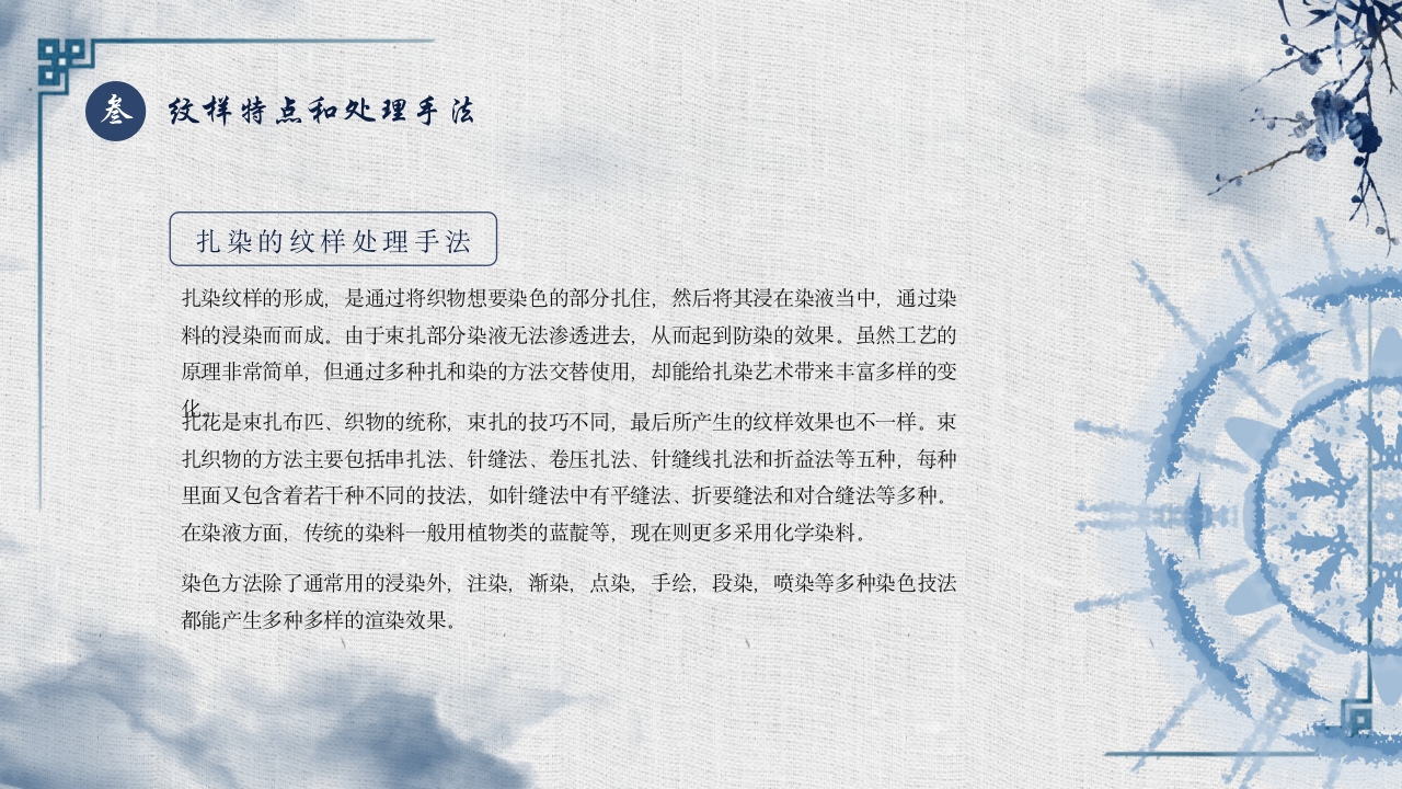 扎染绘锦绣 弘扬传统非遗文化PPT课件16