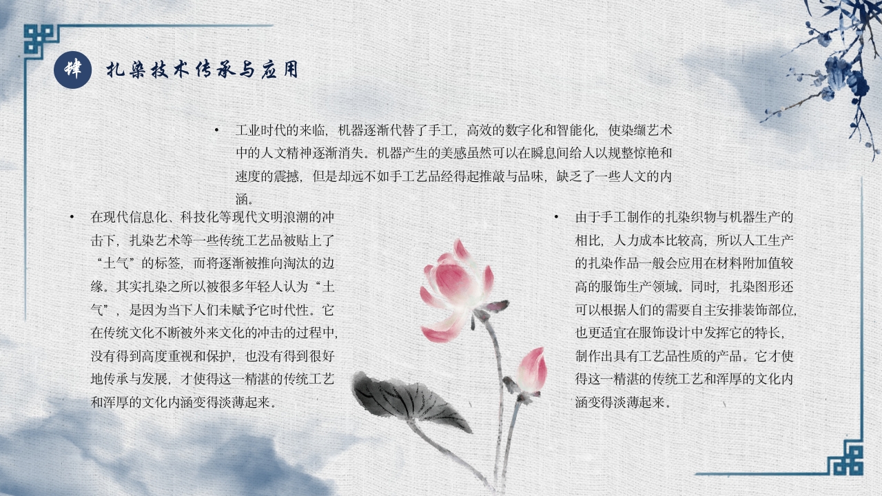 扎染绘锦绣 弘扬传统非遗文化PPT课件19