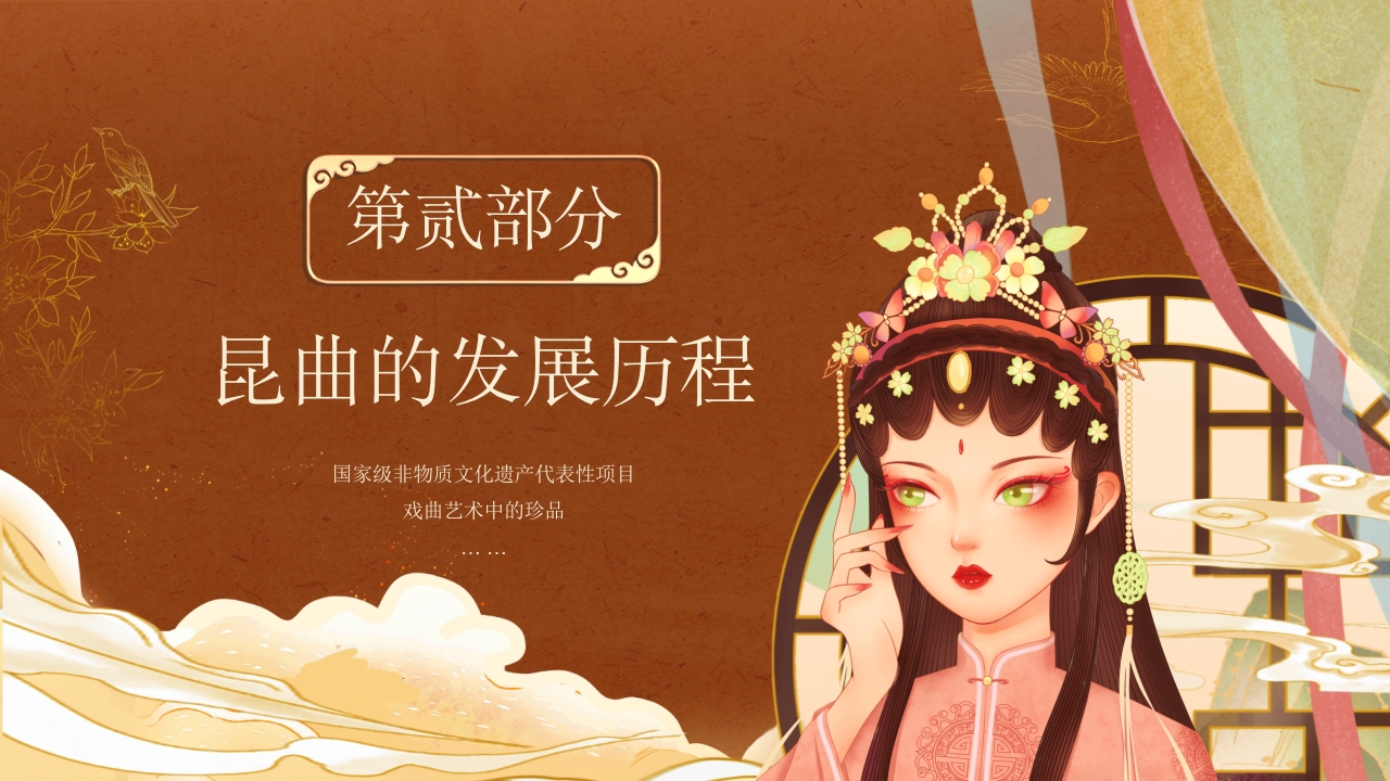 《昆曲》传统非物质文化遗产PPT课件8