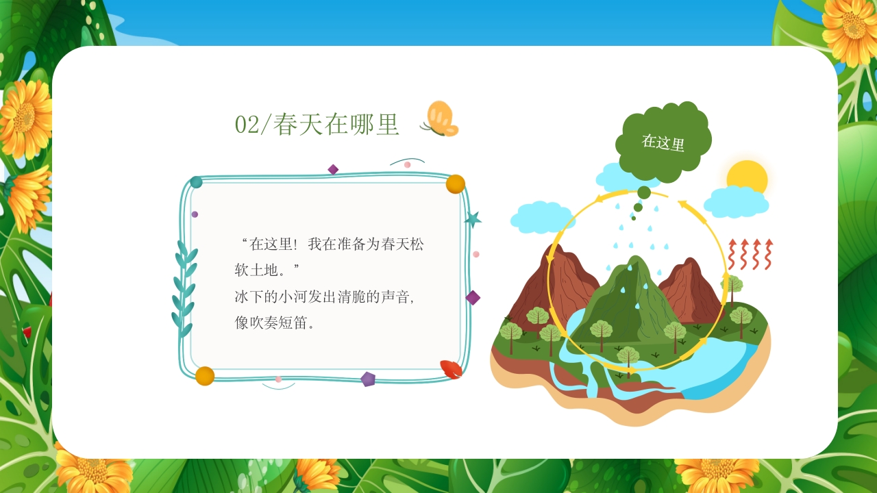 《春天在哪里》儿童幼儿绘本故事PPT课件20