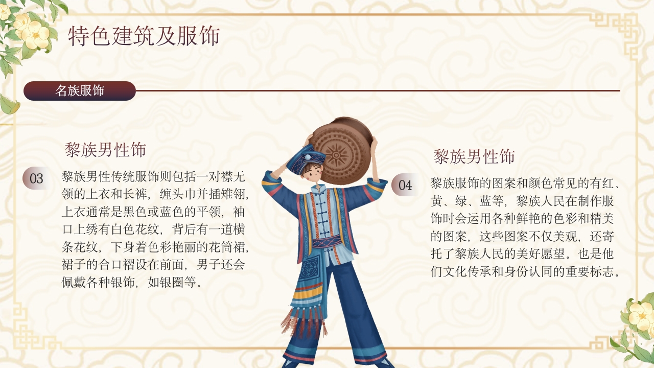 少数民族黎族民俗文化科普介绍PPT课件15