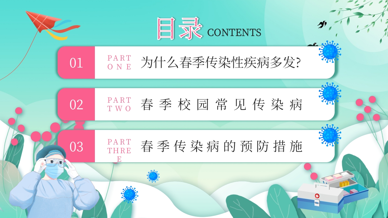 春季传染病预防PPT课件2