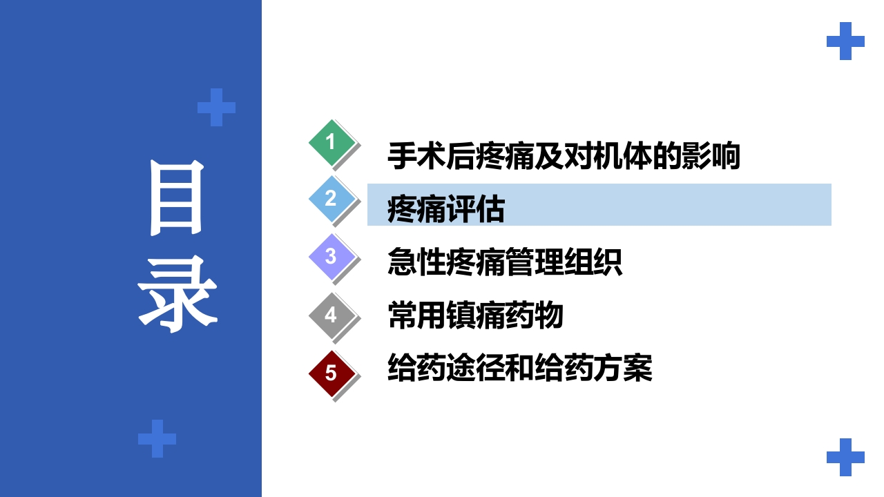 加速康复外科围术期管理之术后镇痛PPT课件13