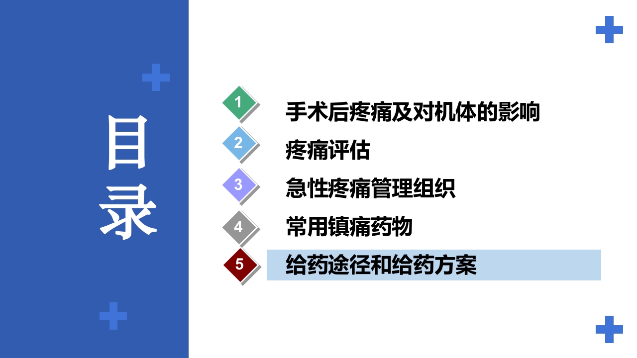 加速康复外科围术期管理之术后镇痛PPT课件29