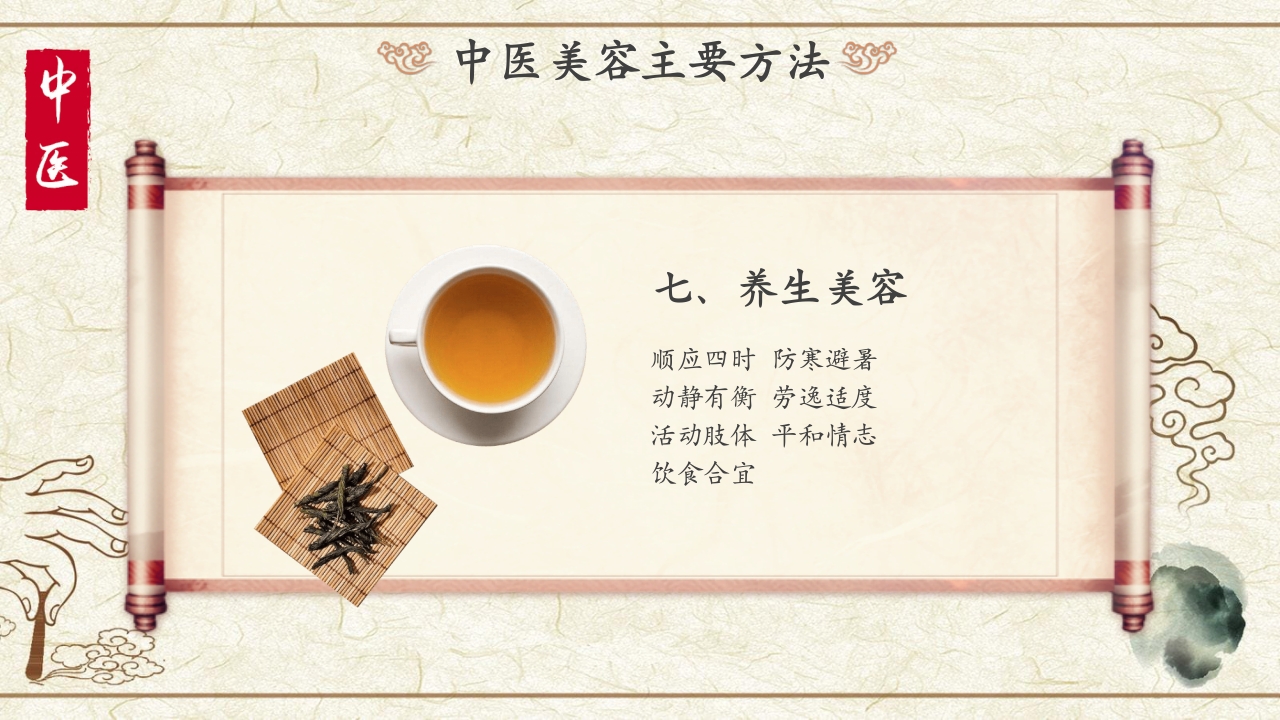中国传统医学中医美容PPT课件23