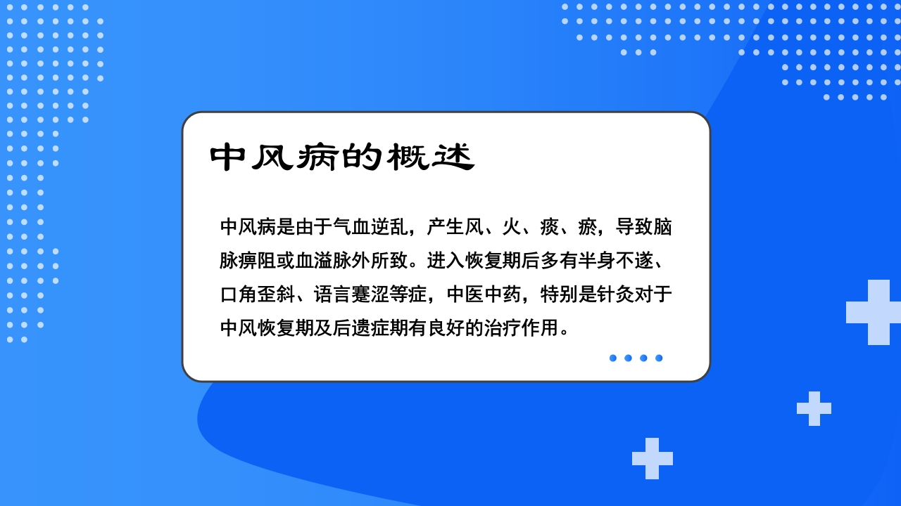 中风恢复期和后遗症期PPT课件3