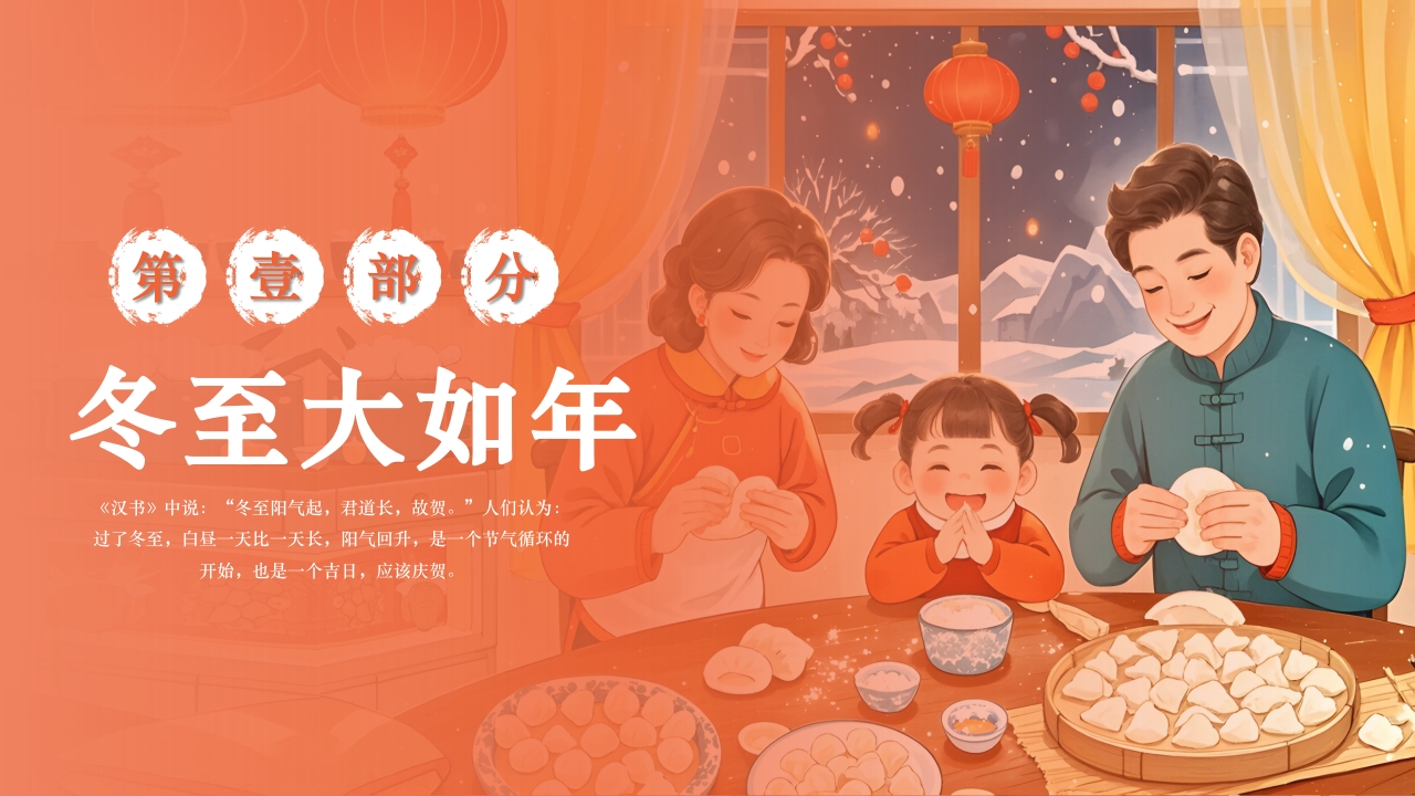 二十四节气之冬至养生PPT课件3