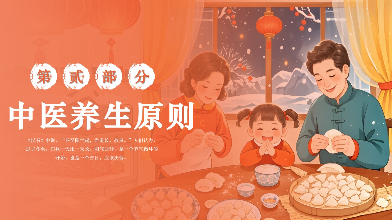 二十四节气之冬至养生PPT课件7