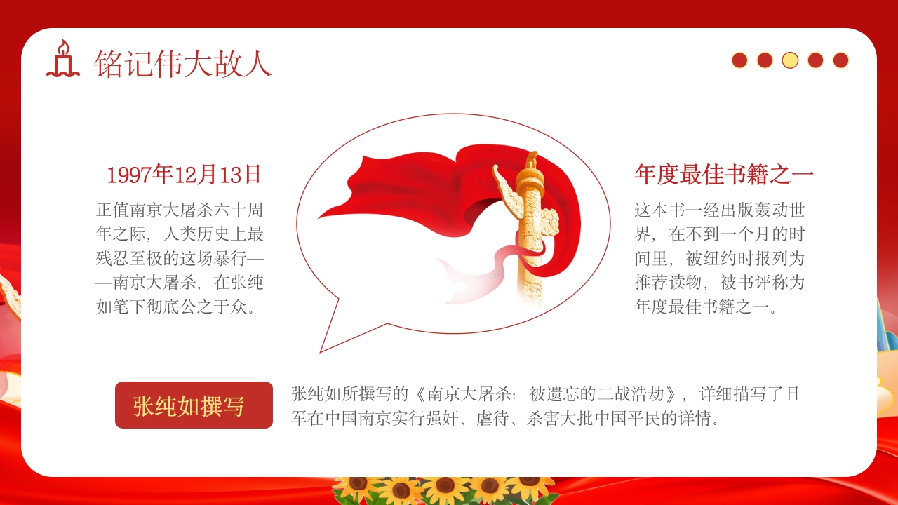 小学幼儿园国家公祭日主题教育活动PPT课件15