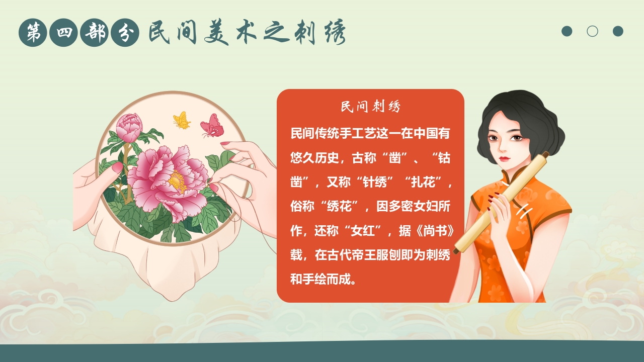 国朝风中国民间美术PPT课件21