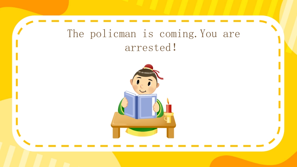 《神笔马良》英语绘本故事PPT课件16