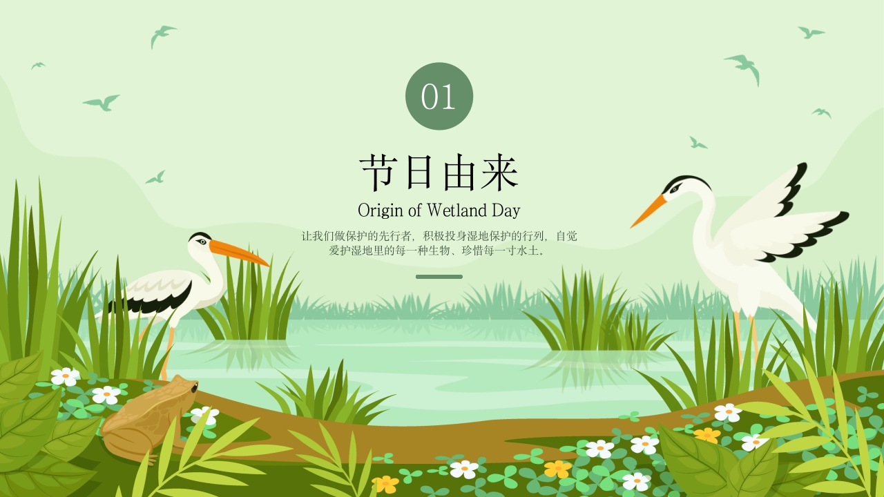 《世界湿地日》湿地保护主题教育教学PPT课件3