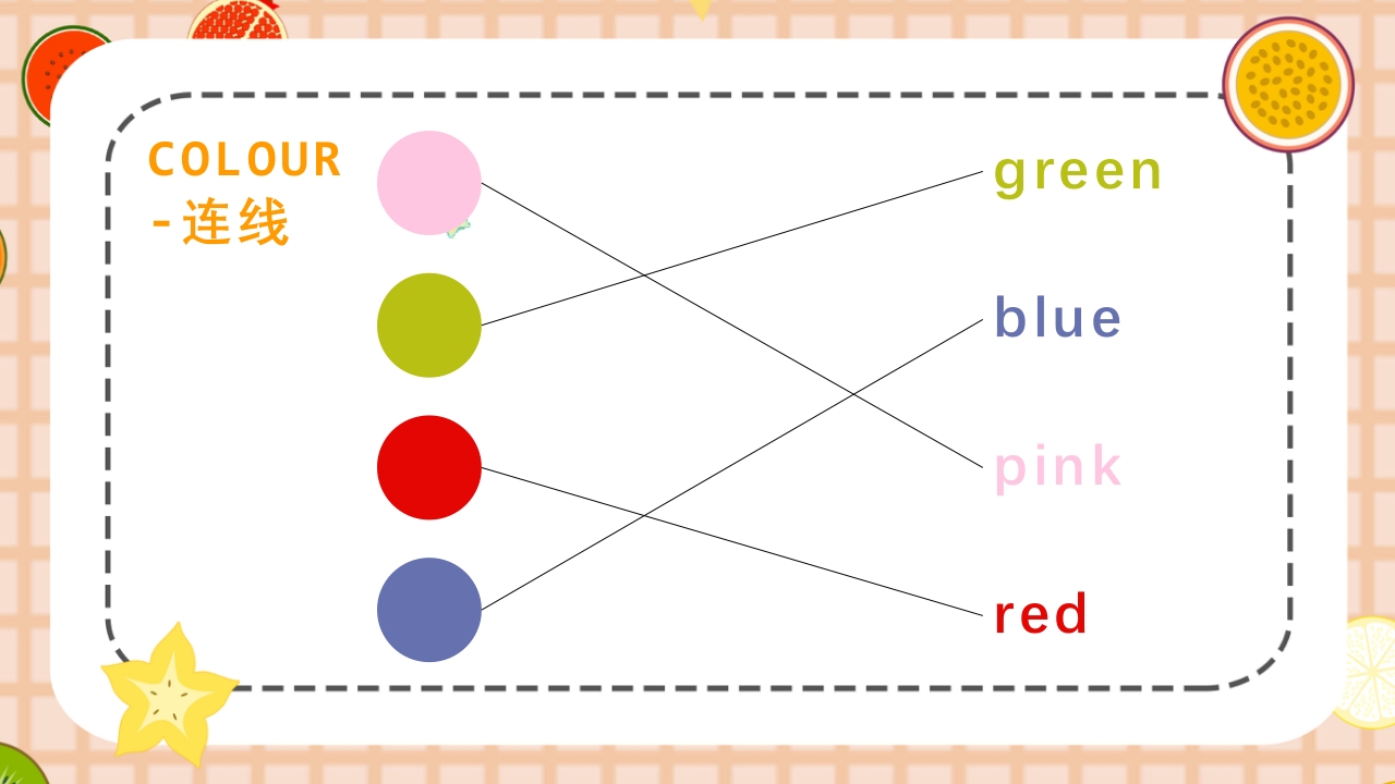 幼儿园水果英语PPT课件14