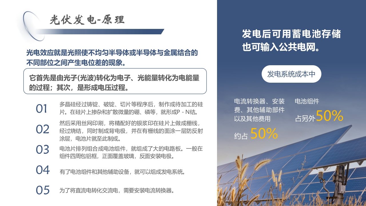 光伏发电项目简介PPT课件7