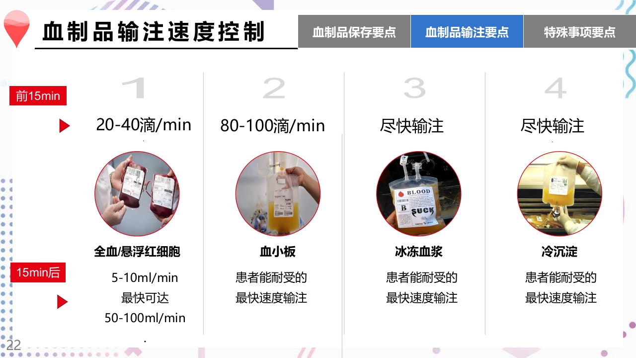 术中输血护理操作PPT课件22