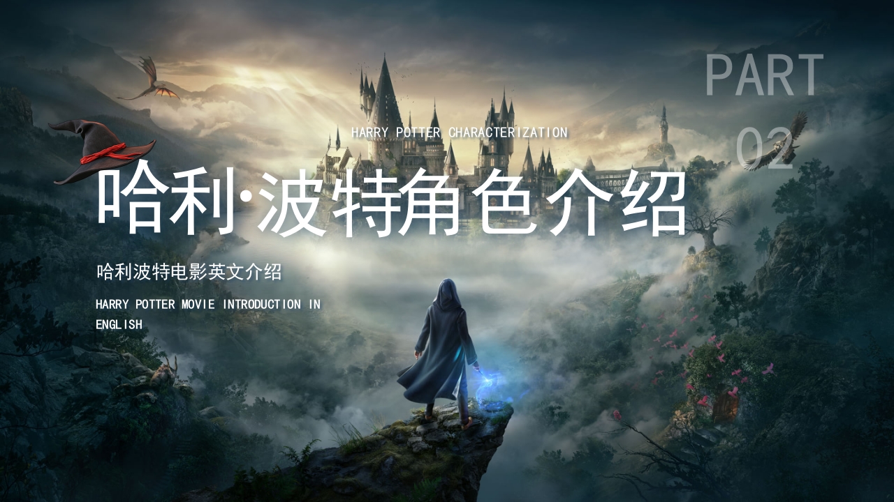 哈利波特英语电影英文介绍PPT课件18