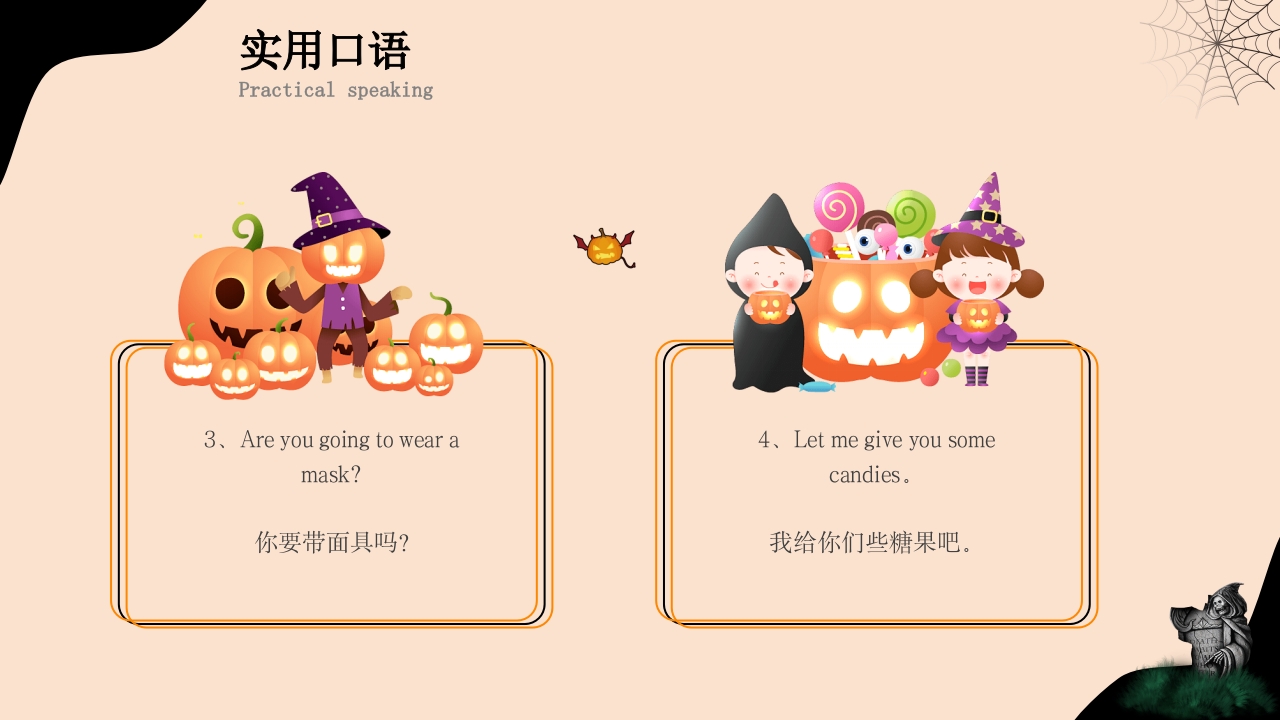 万圣节英语PPT课件15