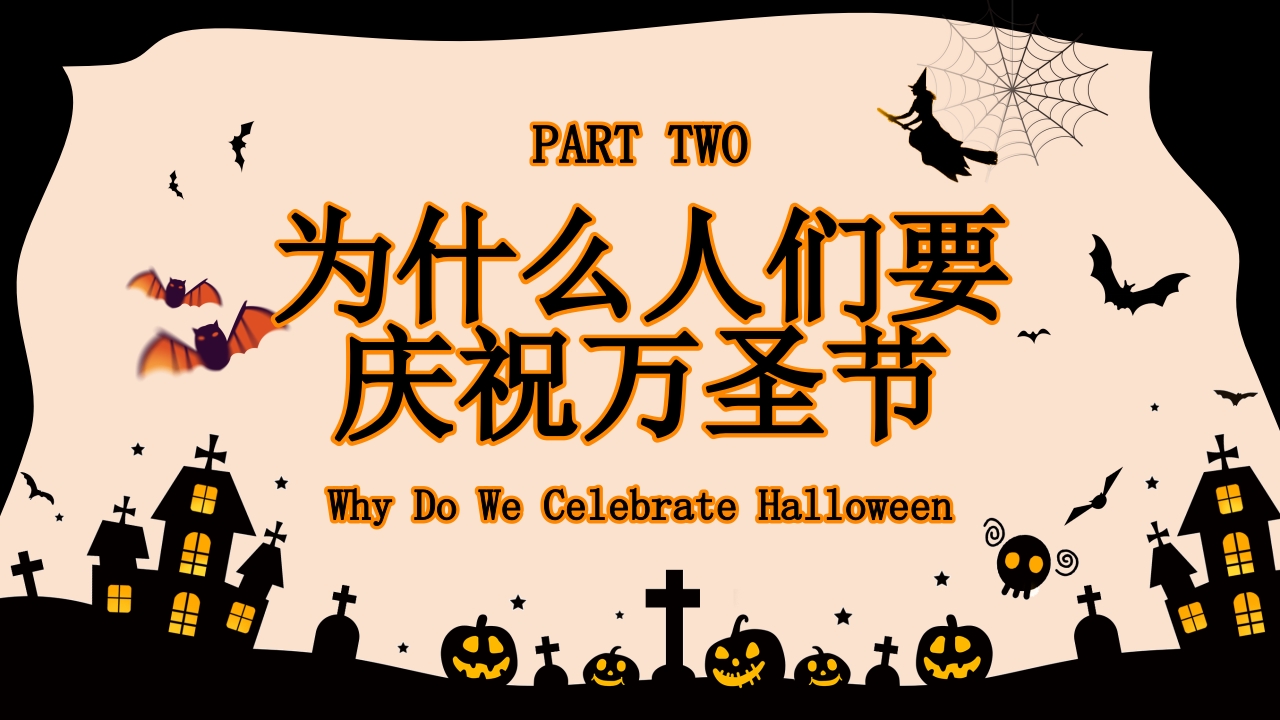 万圣节英语PPT课件6
