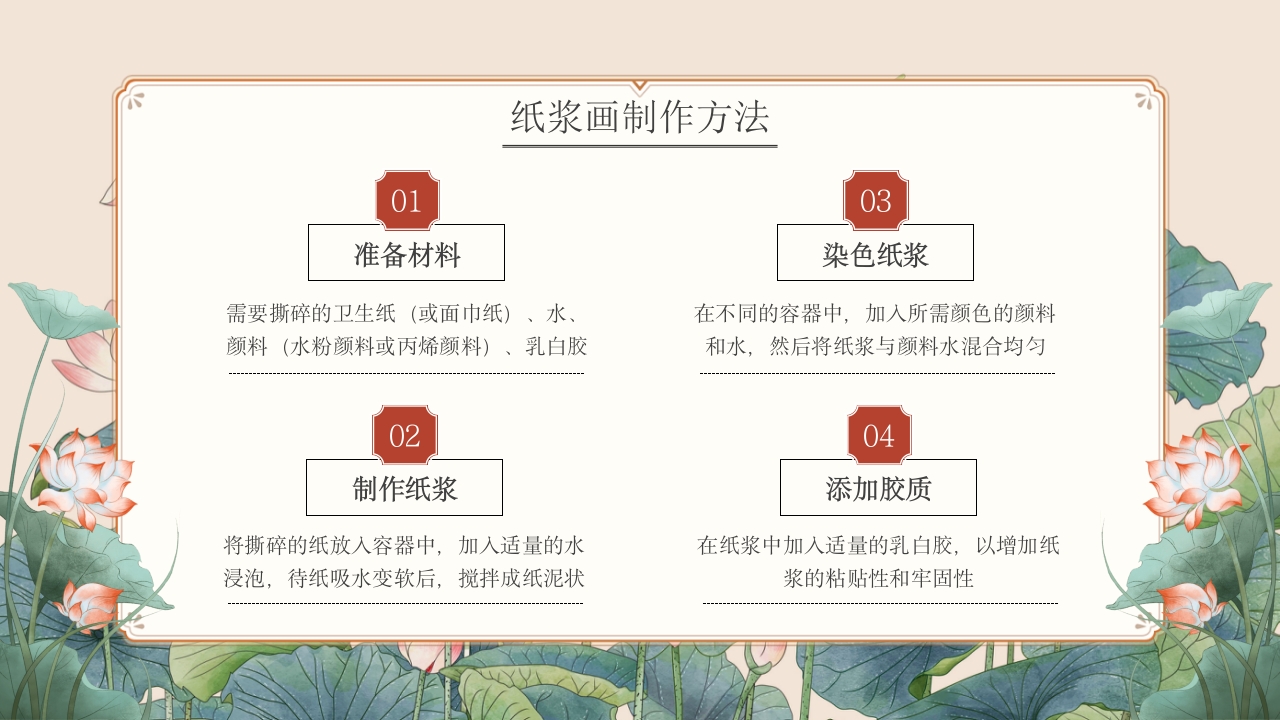 非物质文化遗产纸浆画知识文化教育教学PPT课件12