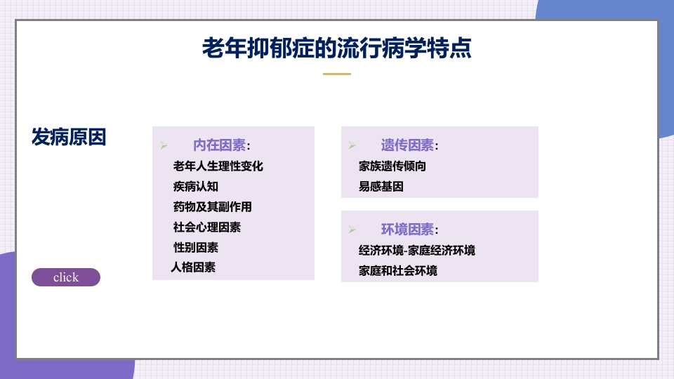 老年抑郁症患者评估与干预PPT课件5
