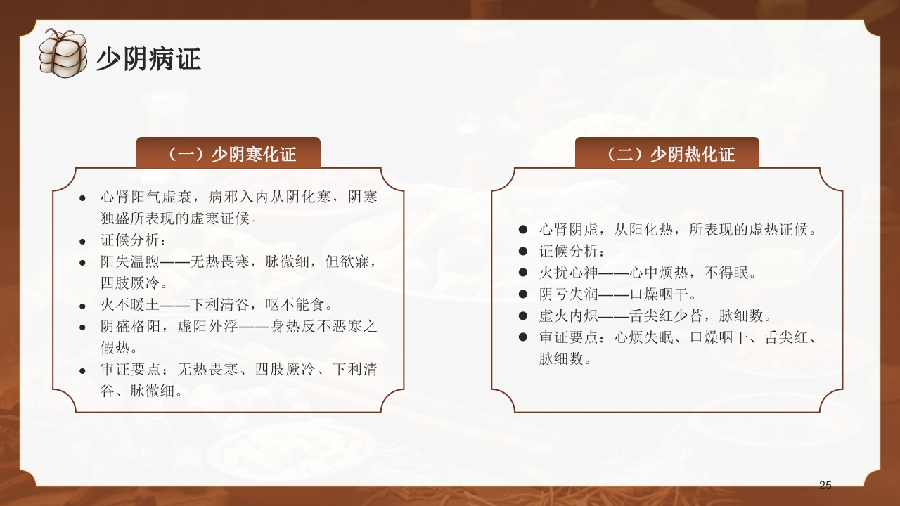 中医六经辨证PPT课件25