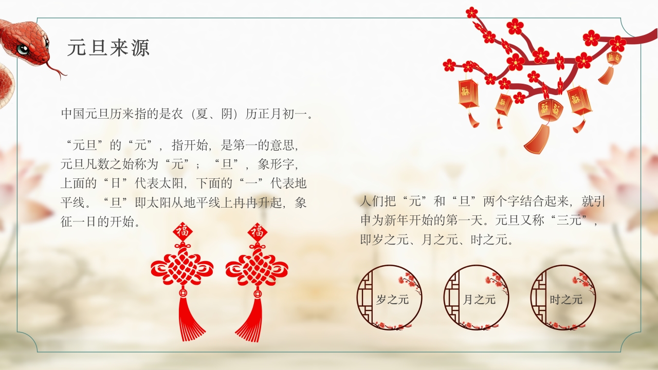 2025年元旦主题班会PPT课件6