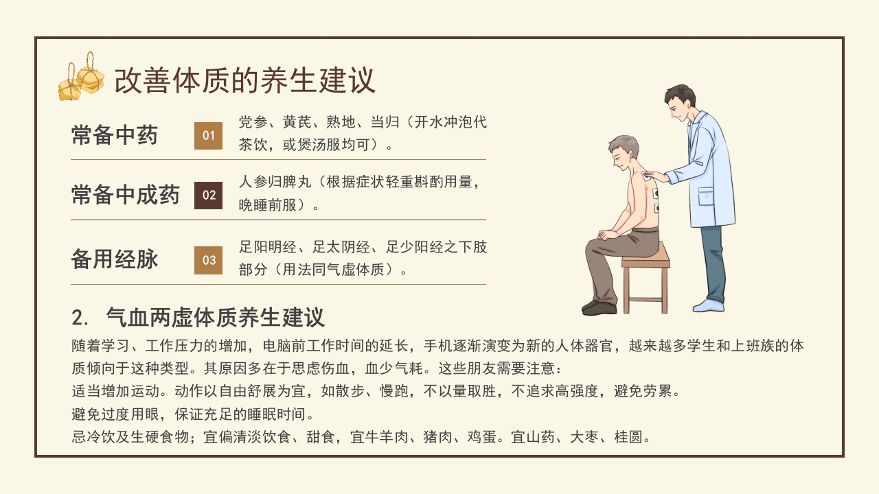 中医体质及养生方案介绍PPT课件19