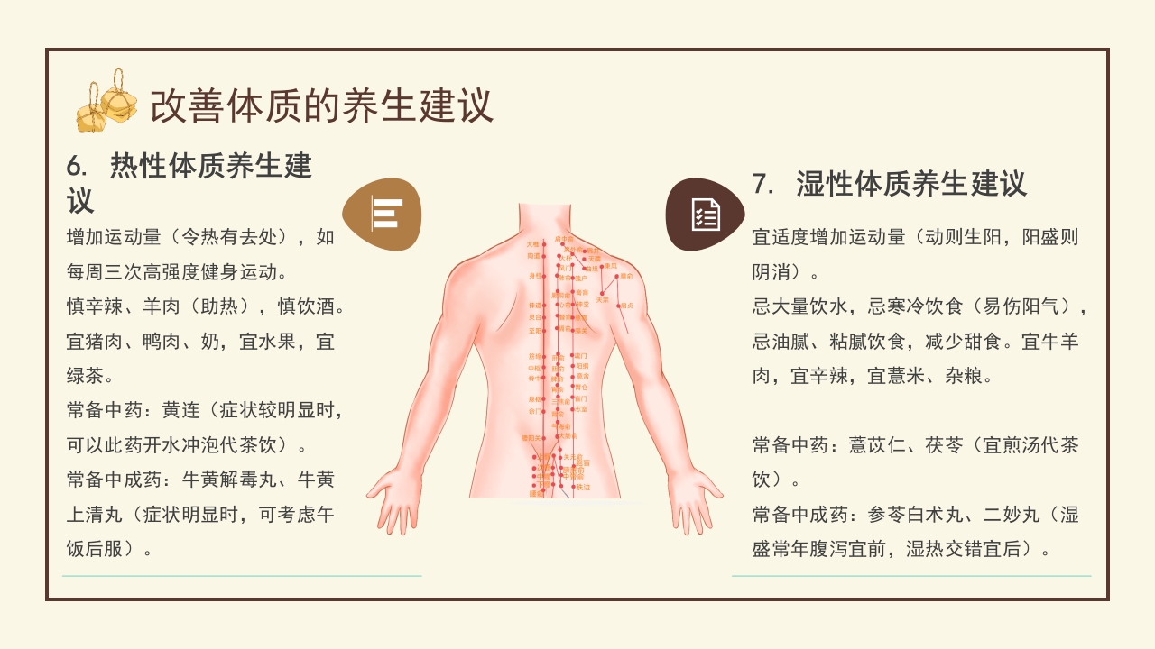 中医体质及养生方案介绍PPT课件21