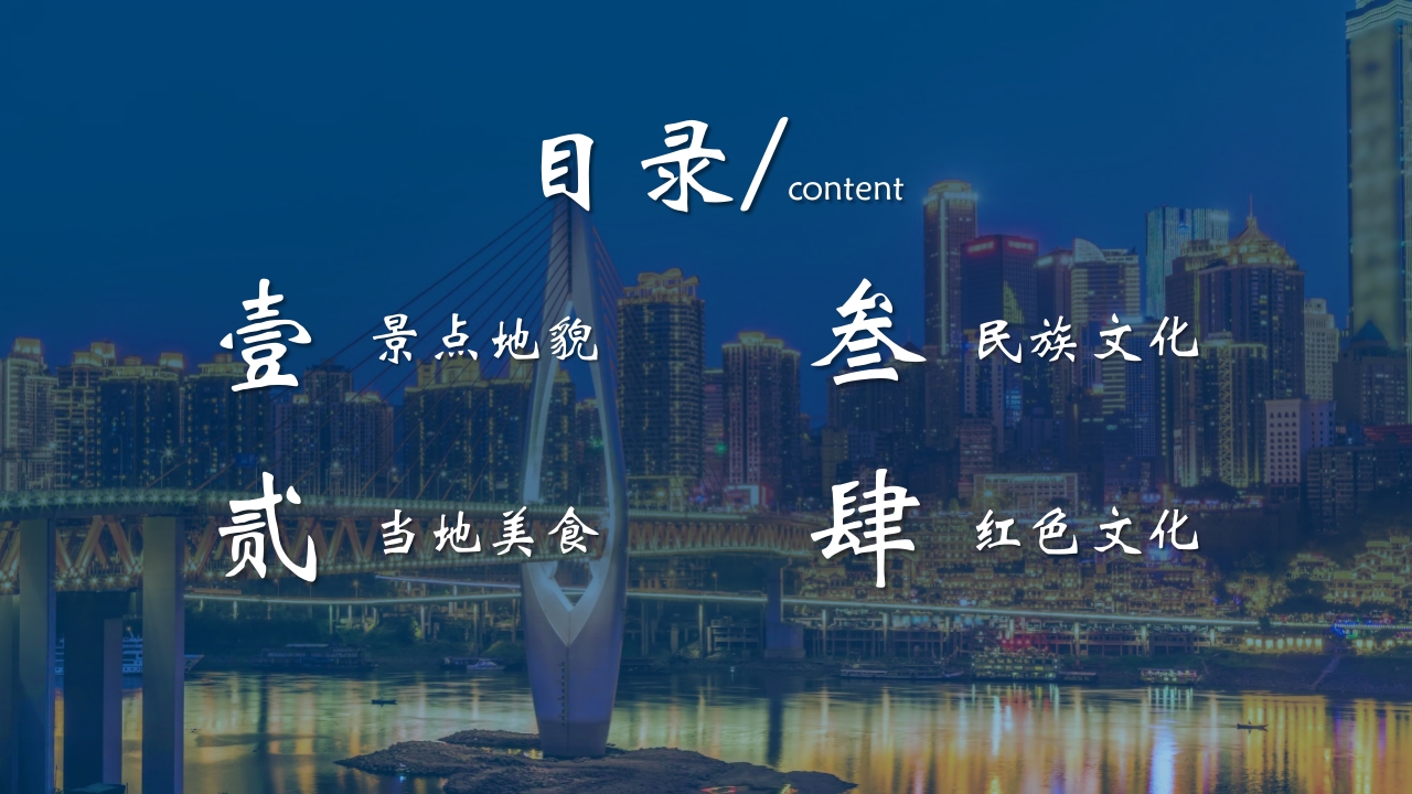 《嘞是重庆》旅游宣传城市介绍PPT课件2