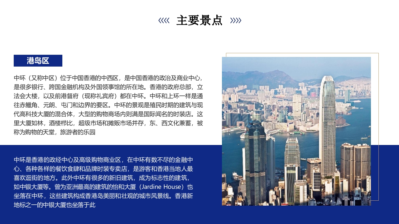 香港城市介绍旅游宣传PPT课件7